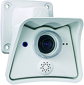 IP kamera černobílá, 1MPix, PoE, bez objektivu, 64MB flash, FTP, audio, IP65