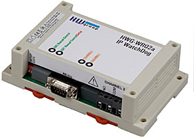 IP WatchDog HWg-WR02a set, sleduje po IP a sér. portu, příp. auton. restart nap.